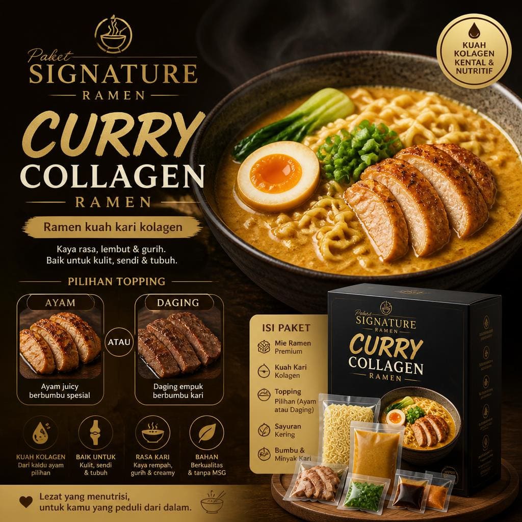 Curry Collagen Ramen Gokana Ramen & Teppan